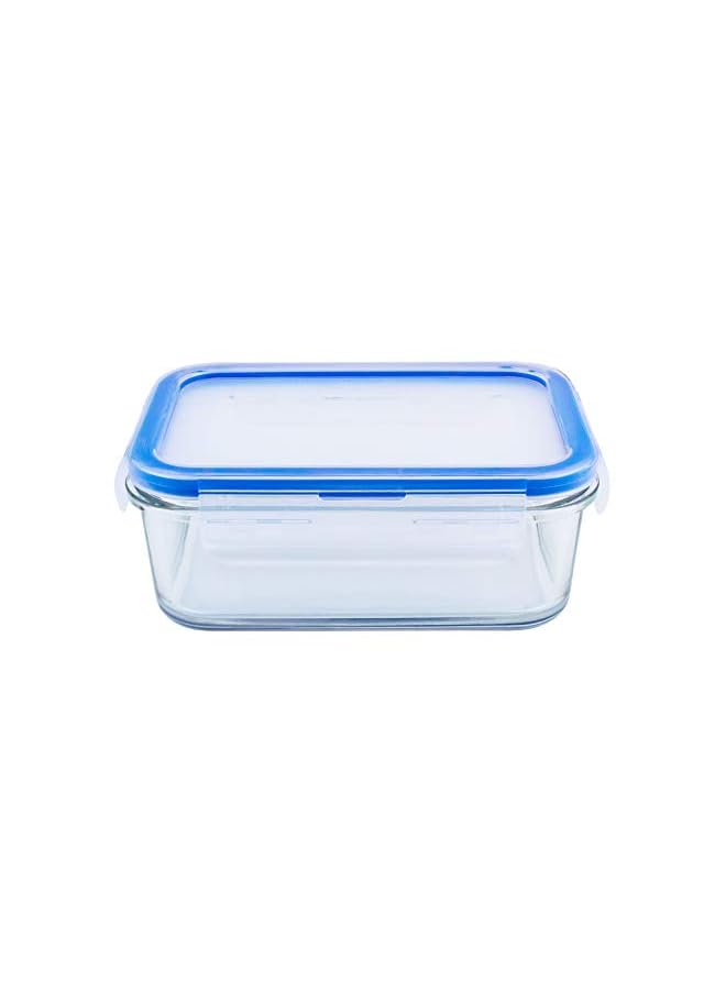 Mondex Glass Food Storage Container With Blue Lid Cmn0096 - Image 2