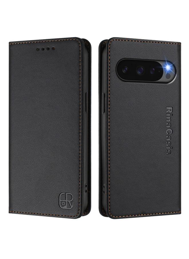 اس-توب جراب لهاتف Google Pixel 10 / 10 Pro 5G Global RC01 جراب هاتف جلدي مزدوج الطي مزود بخاصية الشفط المغناطيسي بتقنية RFID - Image 2