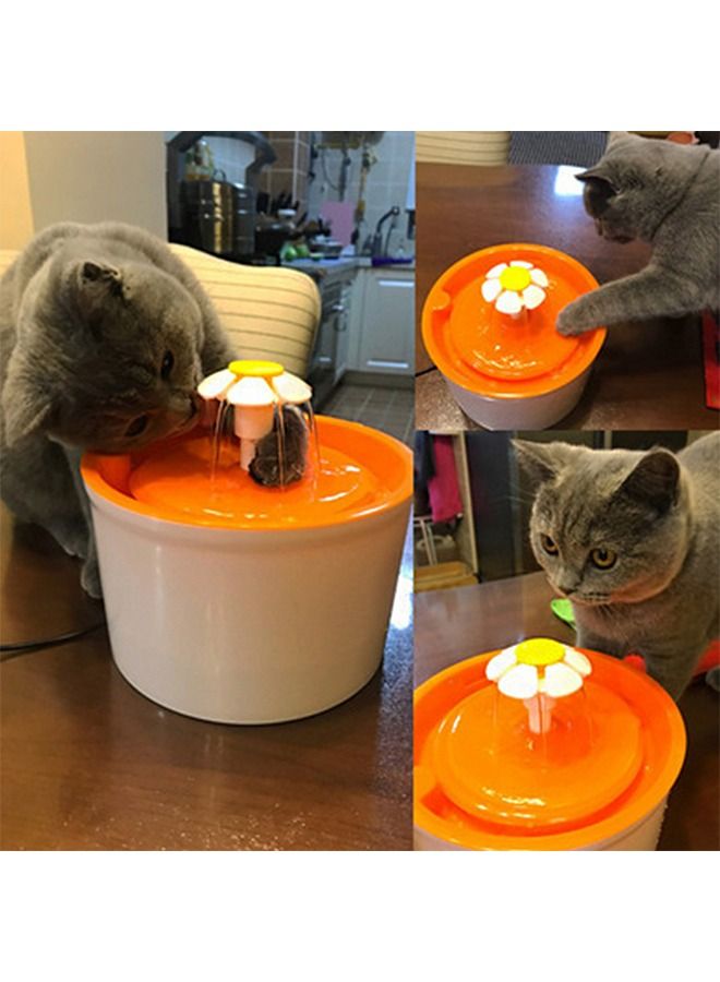 Cat Water Fountain 1.6L Automatic Pet Fountain with Water Level Window for Cats and Small Dogs - Image 4