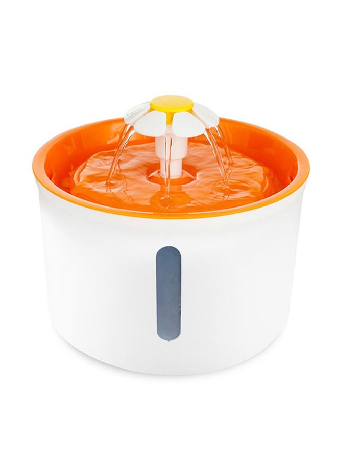 Cat Water Fountain 1.6L Automatic Pet Fountain with Water Level Window for Cats and Small Dogs - Image 1