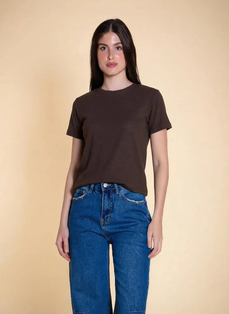 شايبس MIDWEIGHT RIBBED T-SHIRT