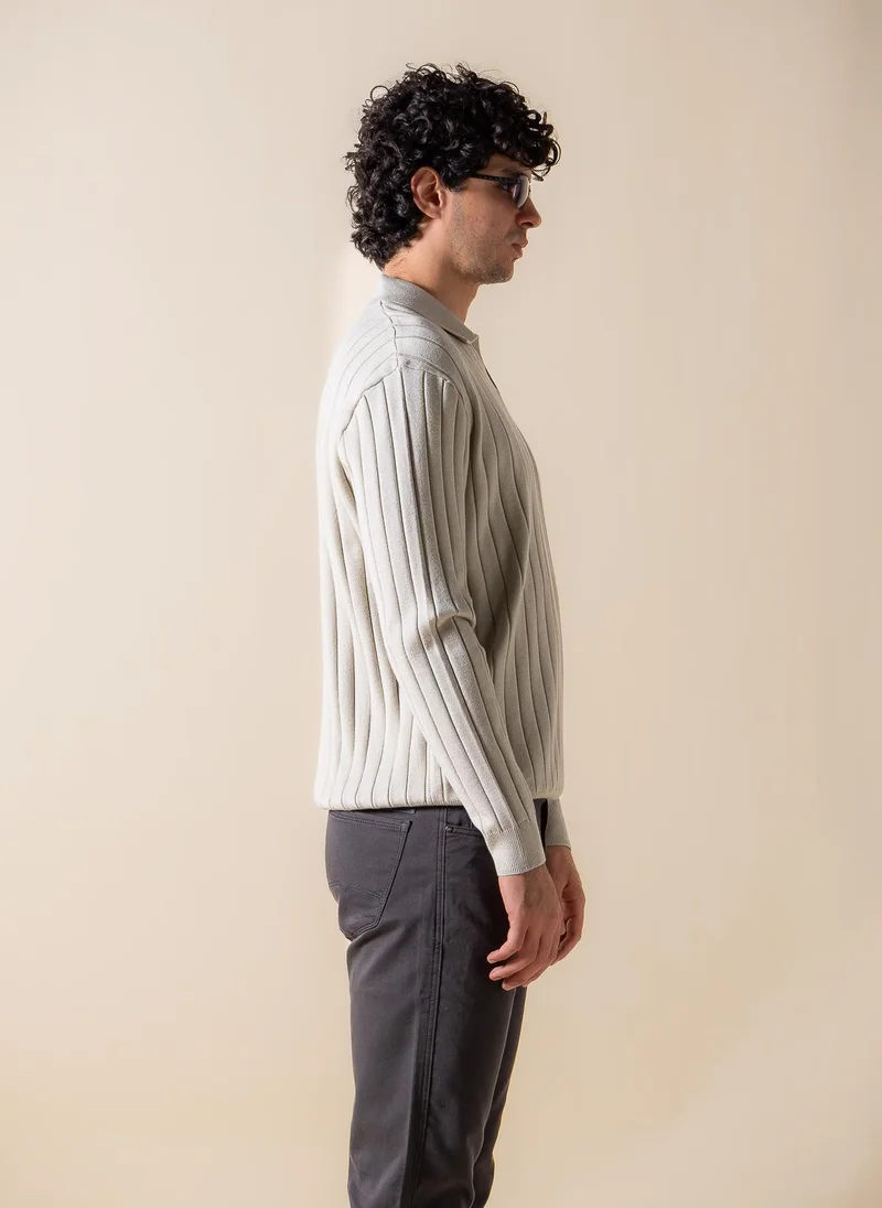 Shapes Green DETAILED POLO SHIRT for Men | Best Price UAE