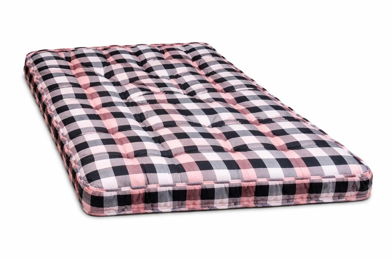 IMSMARTMART Soft Multicolour 6X4ft Mattress/Gadda 6 inch Double Cotton MattressSoft Cotton Multicolor Mattress Gadda Single Bed Ideal Travel, Home, Dabha, Hotel (L x W: 72 inch x 48 inch) - Image 3