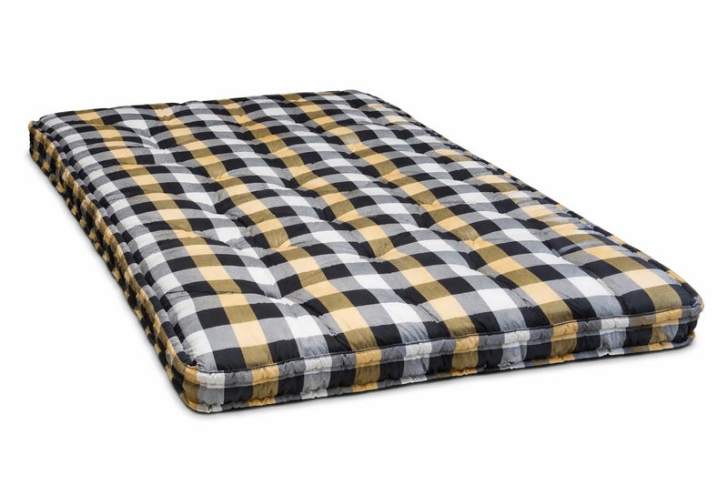 IMSMARTMART Soft Multicolour 6X4ft Mattress/Gadda 6 inch Double Cotton MattressSoft Cotton Multicolor Mattress Gadda Single Bed Ideal Travel, Home, Dabha, Hotel (L x W: 72 inch x 48 inch) - Image 1