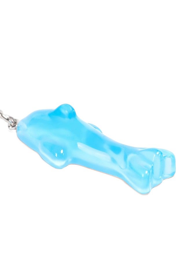 إيه أس في بي شوب سلسلة مفاتيح على شكل سمكة قرش غامي من متجر ASVP - تعليقة للحقيبة - سحّاب - مصنوعة يدويًا - سلسلة مفاتيح حلوى من الراتنج - Image 4