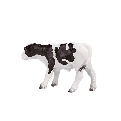 MOJO Holstein Calf Realistic Farm Animal Hand Painted Toy Figurine - Image 3