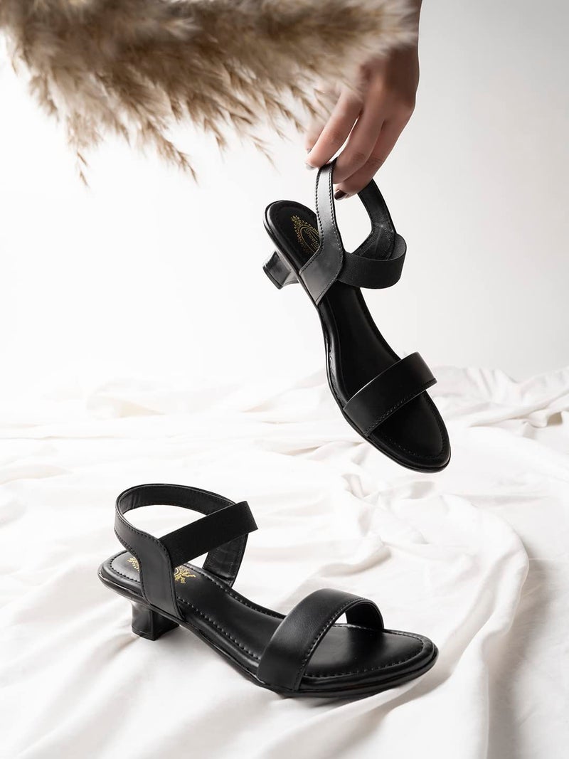 Shoetopia صنادل شوتوبيا للنساء والفتيات بكعب قطة - Image 2