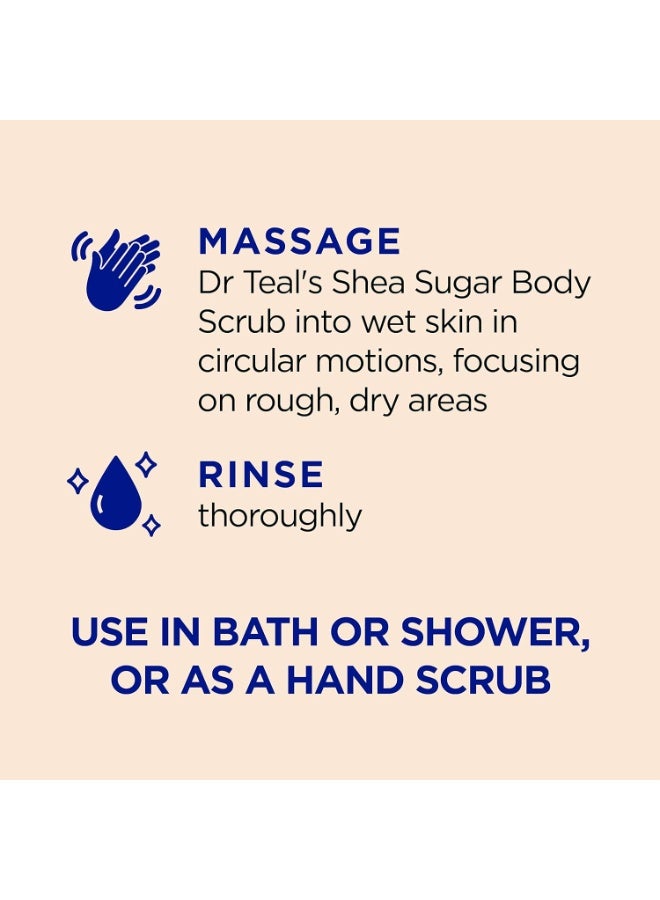 Dr Teal's Dr Teal's Shea Sugar Body Scrub, Citrus with Essential Oils & Vitamin C, 19 oz (Pack of 3)  - Image 3