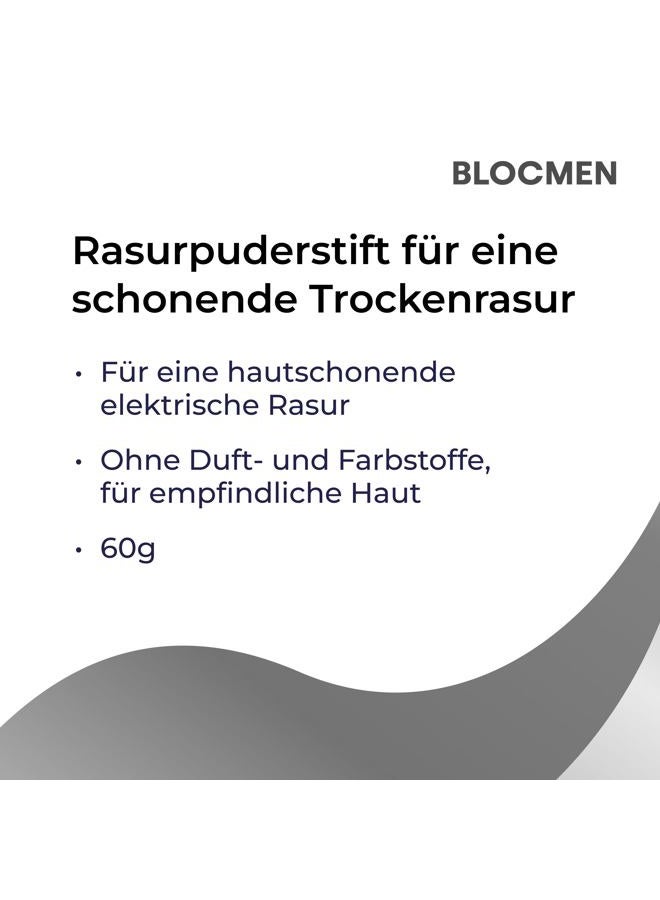 Blocmen Derma Pre Shave Powder Stick - Image 3