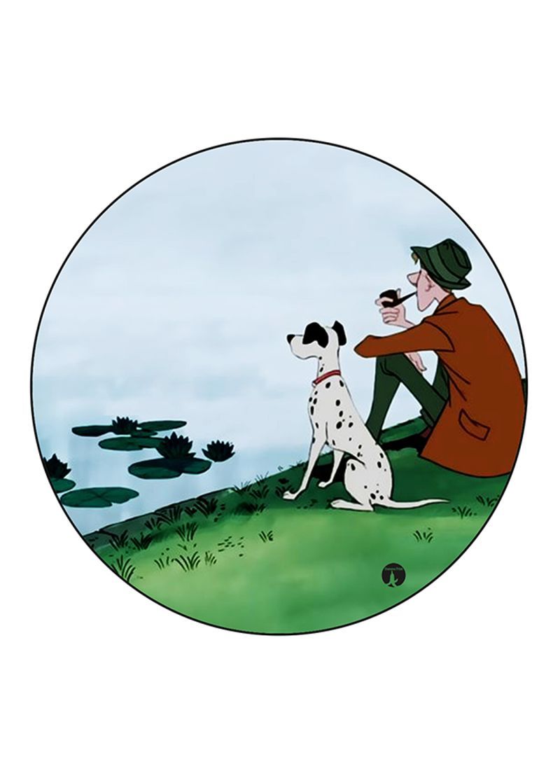 RKN Disney Printed Round Pin Badge Multicolour - Image 1