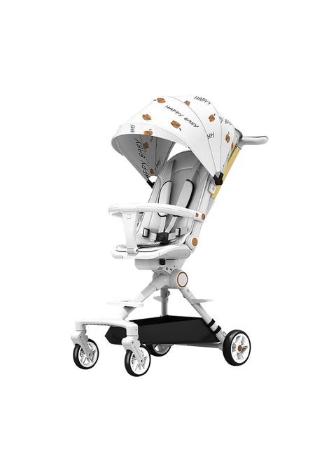 Multi-function Baby-walking Artifact Children's Lightweight Foldable Stroller Two-way Lie-down Baby Stroller with sunshade