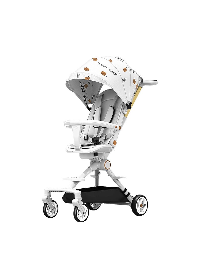 Generic - Multi-function Baby-walking Artifact Children's Lightweight Foldable Stroller Two-way Lie-down Baby Stroller with sunshade - Image 1