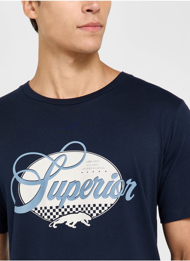 JJ Rebel Jrebgaso Crew Neck T-Shirt  - Image 3