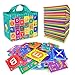 teytoy Baby Soft Alphabet Cards Toys 26Pcs ABC Alphabet Flash Cards Early Learning Toy with Storage Bag Washable Soft letter Toy for Toddlers Kids Boys Girls Over 0 Years - Image 2