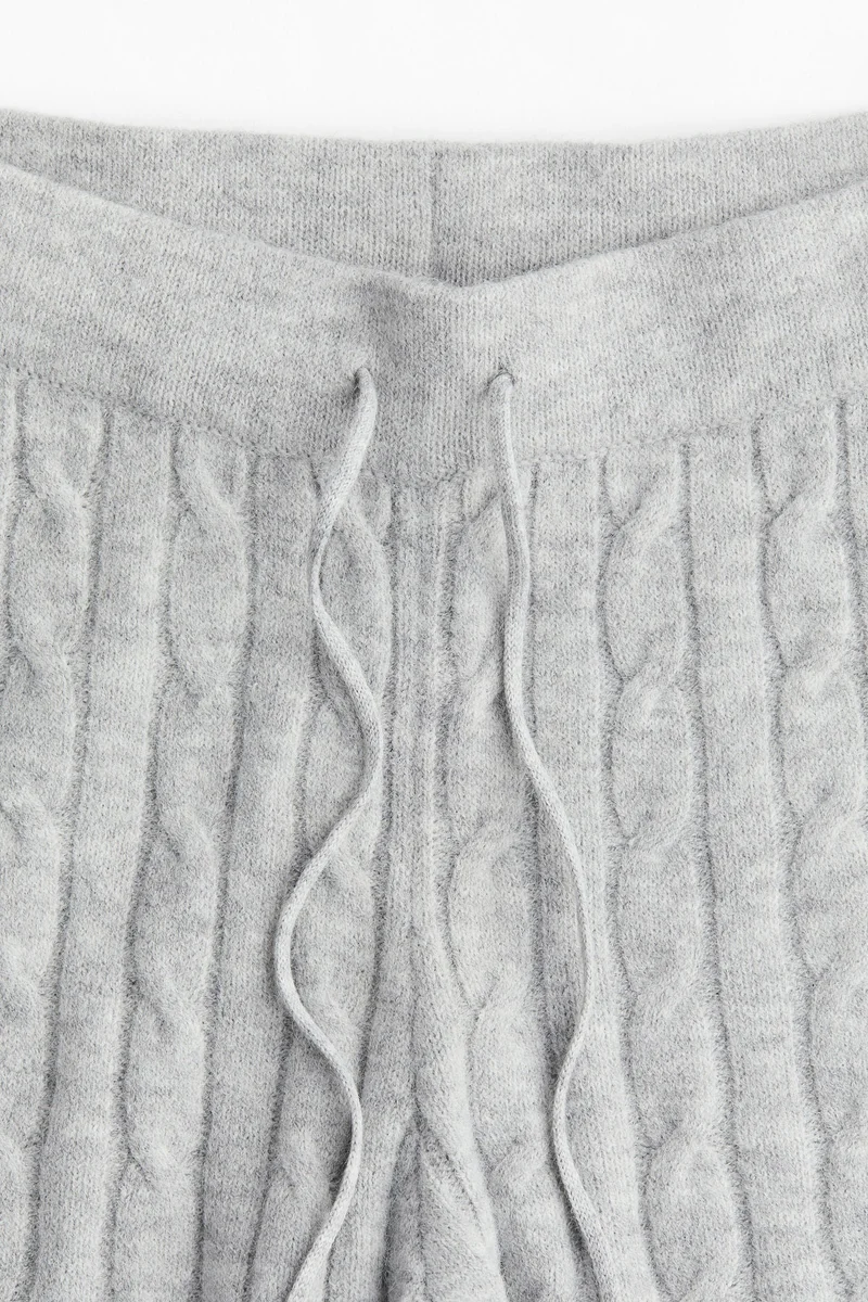 H&M Cable-Knit Joggers