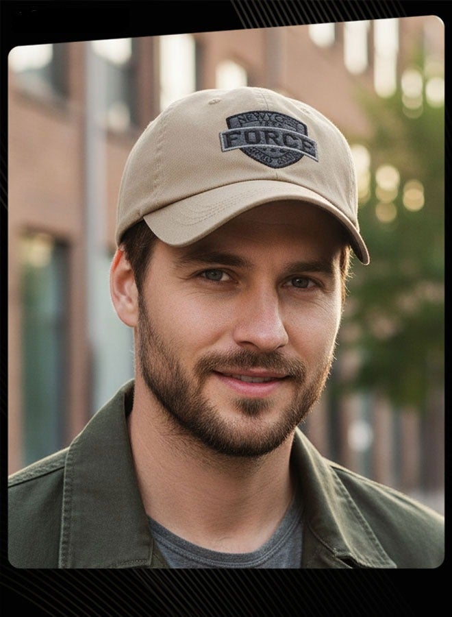 Joychic قبعة بيسبول مضادة للأشعة فوق البنفسجية سريعة الجفاف وقابلة للتنفس بتصميم جديد للموضة، قبعة كاجوال مطرزة للرجال والشباب للرياضات الخارجية في الربيع والخريف - Image 2