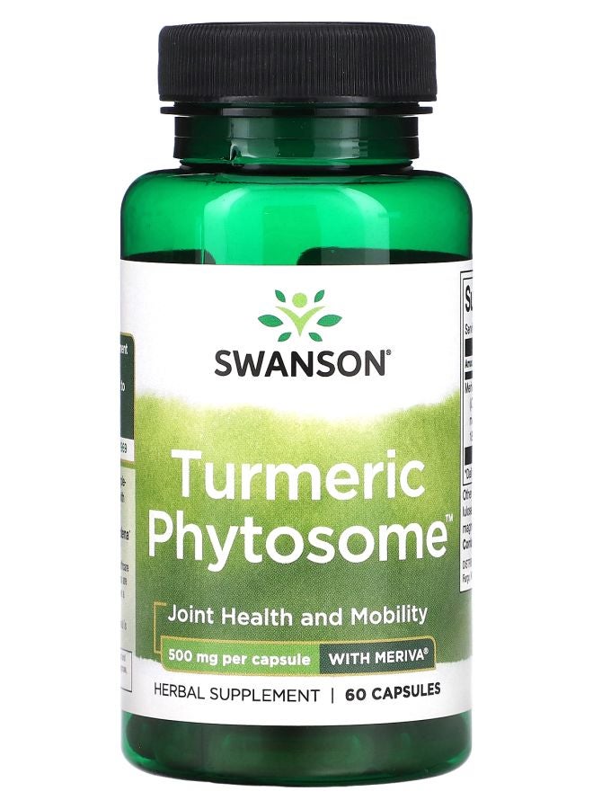 SWANSON Turmeric Phytosome with Meriva 500 mg 60 Capsules