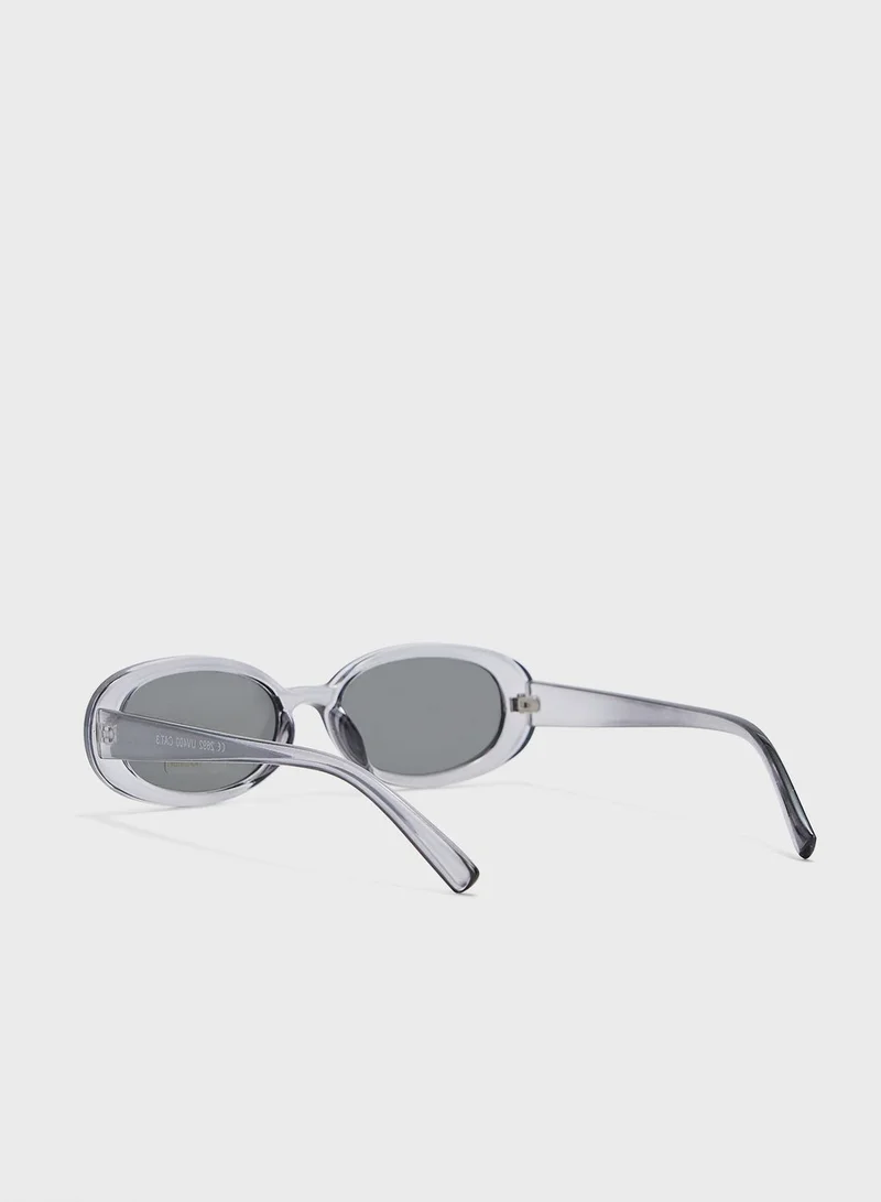 Seventy Five Slim Oval Sunglasses