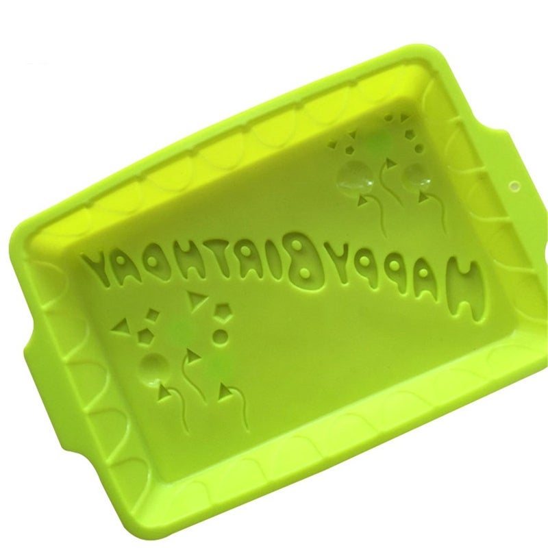 FantasyDay 13'' Happy Birthday Cake Mold Silicone Baking Molds Party Cake Bakeware for Your Birthday Dessert, Cake, Bread, Tart, Pie, Flan and More #7 - Image 4