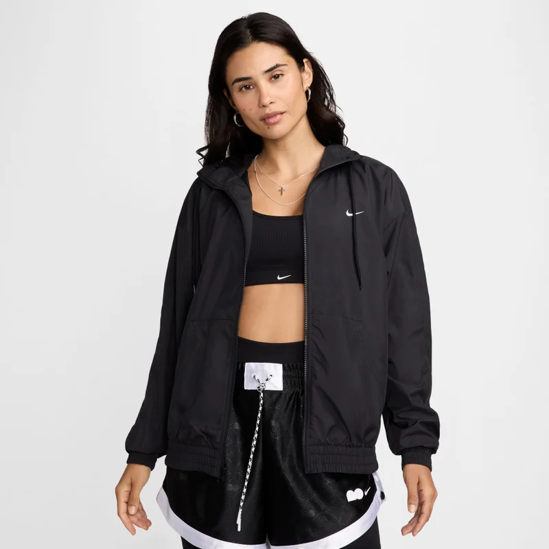 Nike Women's Sportswear Classic Wovens UV Hooded Jacket