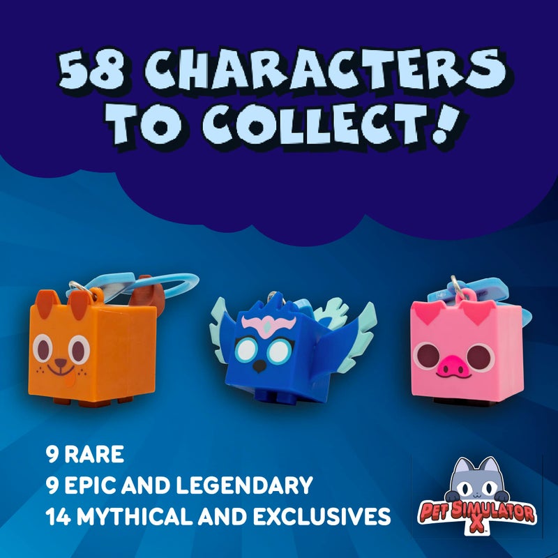 UCC Distributing PET Simulator X - Mystery Pet Minifigure Toys with Collector Clip - Blind Bag 1 Pack and Chance of DLC Code - Surprise Collectable - Image 3