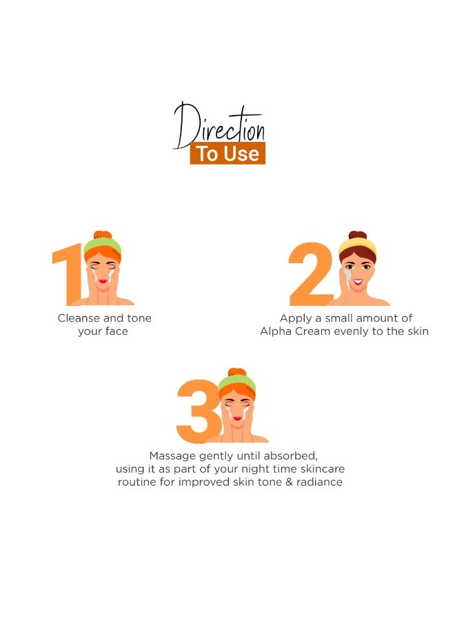 فيديك لاين كريم فيديكلين ألفا للتبييض يساعد على تقليل التصبغ وحب الشباب والتجاعيد مع الشاي الأخضر وزيت الزيتون يعطي توهجًا فوريًا ويفتح البشرة، 50 مل - Image 5