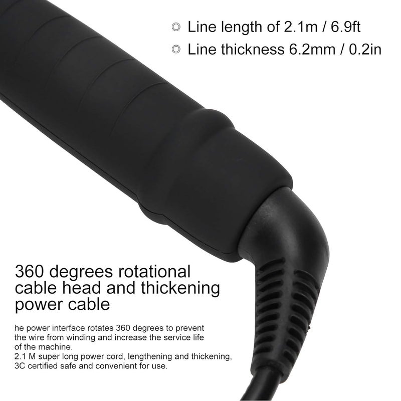klarako 3 Barrel Curling Iron Wand,Heat Up Quickly Hair Hair Styling Comb Hair Waving Irons Curler for Long Or Short Hair,Hair Waving for Waving Irons Styling Tools Gold (32Mm) 32mm - Image 3