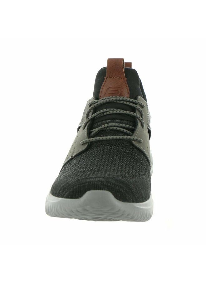 SKECHERS DELSON 3.0 - CICADA, Men's SHOES, BLACK GREY, 40 EU - Image 2
