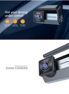 FPC 1080P Full HD Dash Cam with Night Vision, Arabic Menu  - Image 3