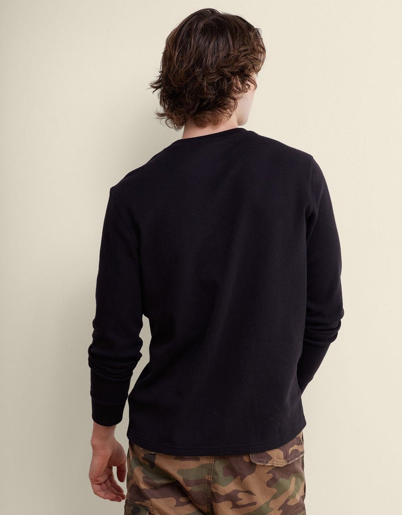 American Eagle AE Icon Long Sleeve Thermal T-Shirt - Image 2