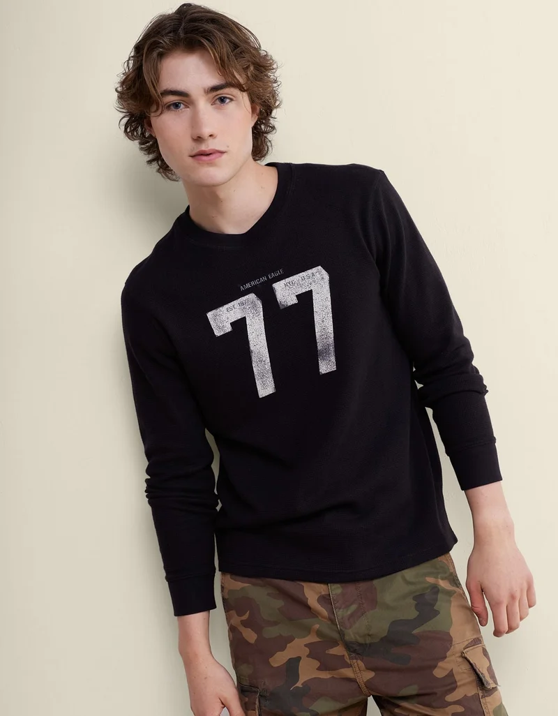 AE Icon Long Sleeve Thermal T-Shirt