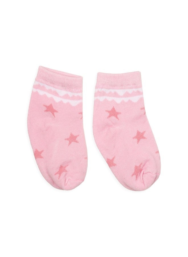 Kicks & Crawl Baby Boys & Baby Girls Anti-skid/slip Unicorn Land Flat Socks-Pack of 3 (6-12M) - Image 5