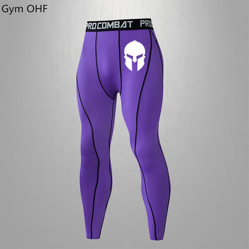 Leggings Men'S Summer Skin-Friendly Thin Breathable High-Elastic Fitness Basketball Leggings Ice Silk Quick-Drying Running Women - Image 1