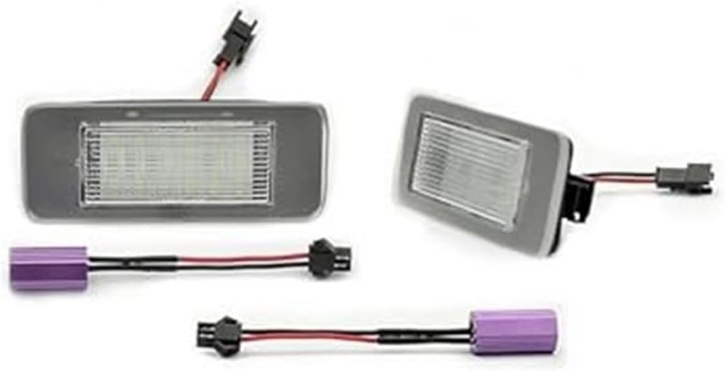 Wivplex 2Pcs White License Plate Light - Image 1