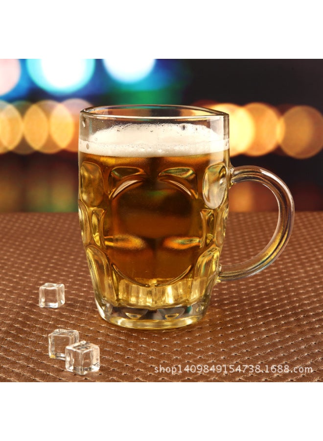 Thickened Lead-free Glass ZB01-300 Pineapple Beer Cup Draft Beer Cup KTV Hotel Special Advertising Gift Cup-Capacity:560ml (36 Pieces Of Medium Pineapples)  - Image 4