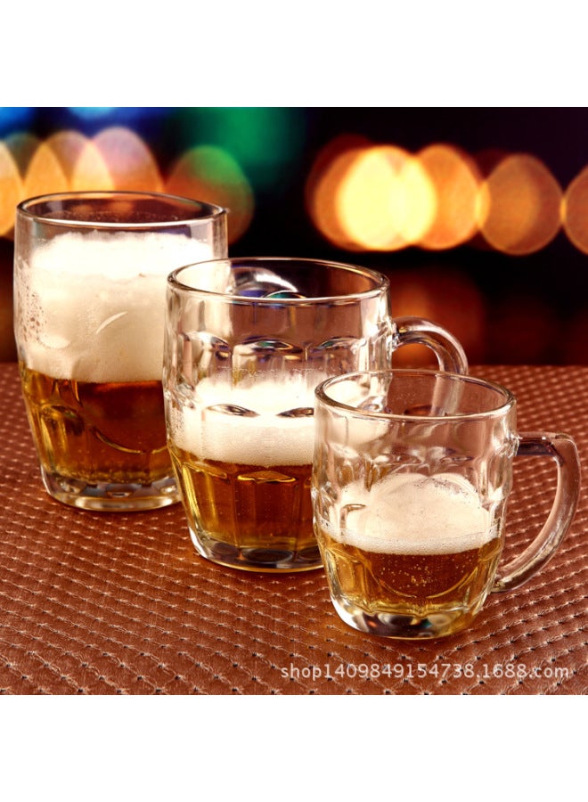Thickened Lead-free Glass ZB01-300 Pineapple Beer Cup Draft Beer Cup KTV Hotel Special Advertising Gift Cup-Capacity:560ml (36 Pieces Of Medium Pineapples)  - Image 1