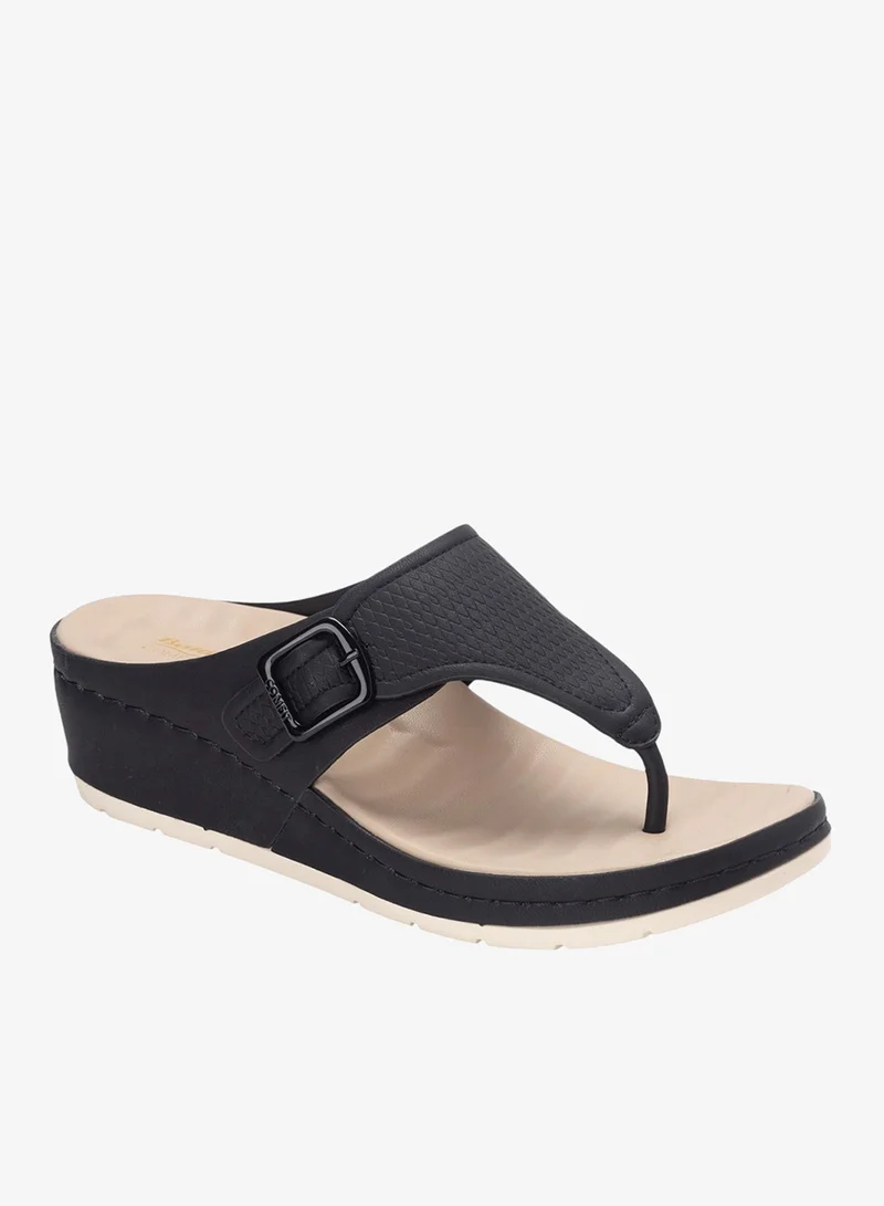 باتا صنادل كاجوال مريحة بكعب روكي