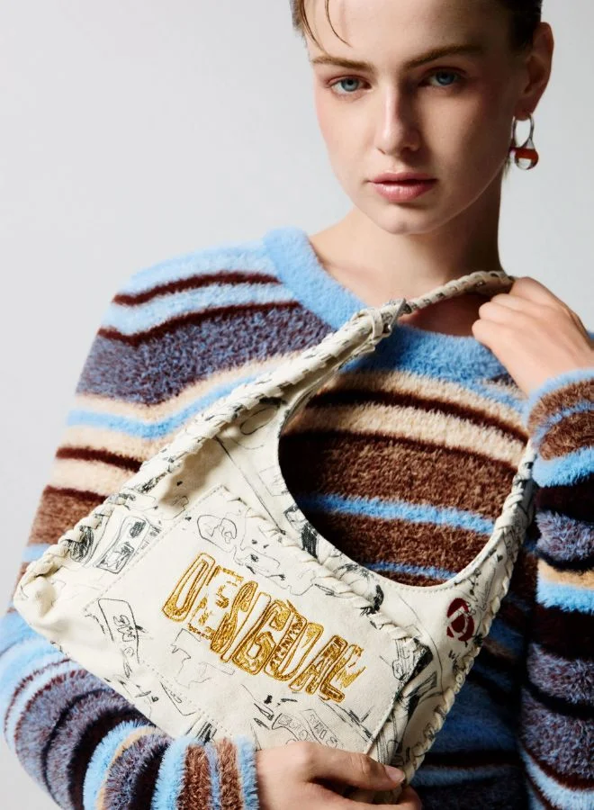 DESIGUAL Medium Bag With Lettering