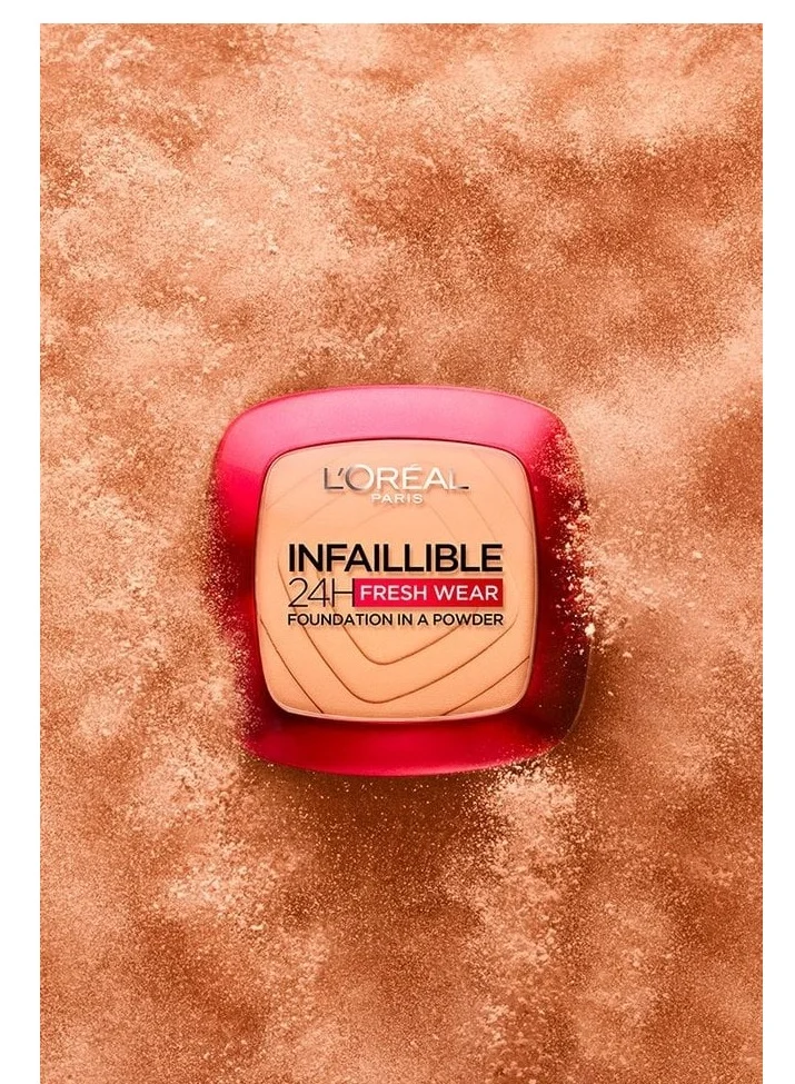 L'OREAL PARIS Infallible 24Hr Freshwear Powder Foundation 120 Warm vanilla