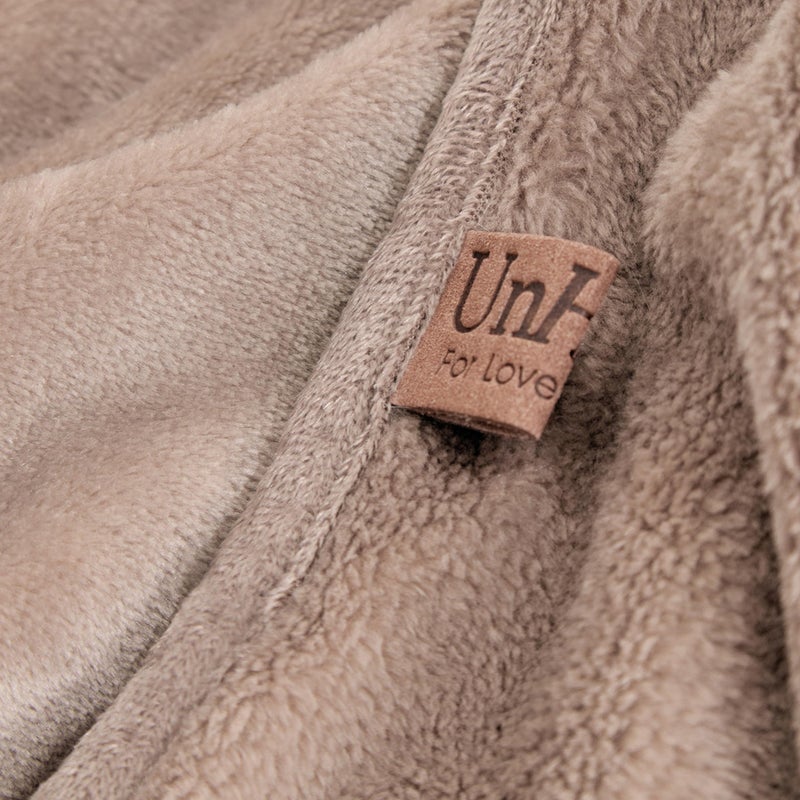 UnHide Lil Marsh Traveler - Travel Blanket - Faux Fur Blanket - Durable  Lightweight  Extra Soft Blanket - Mocha Shar Pei (50  x 60 ) - Image 3