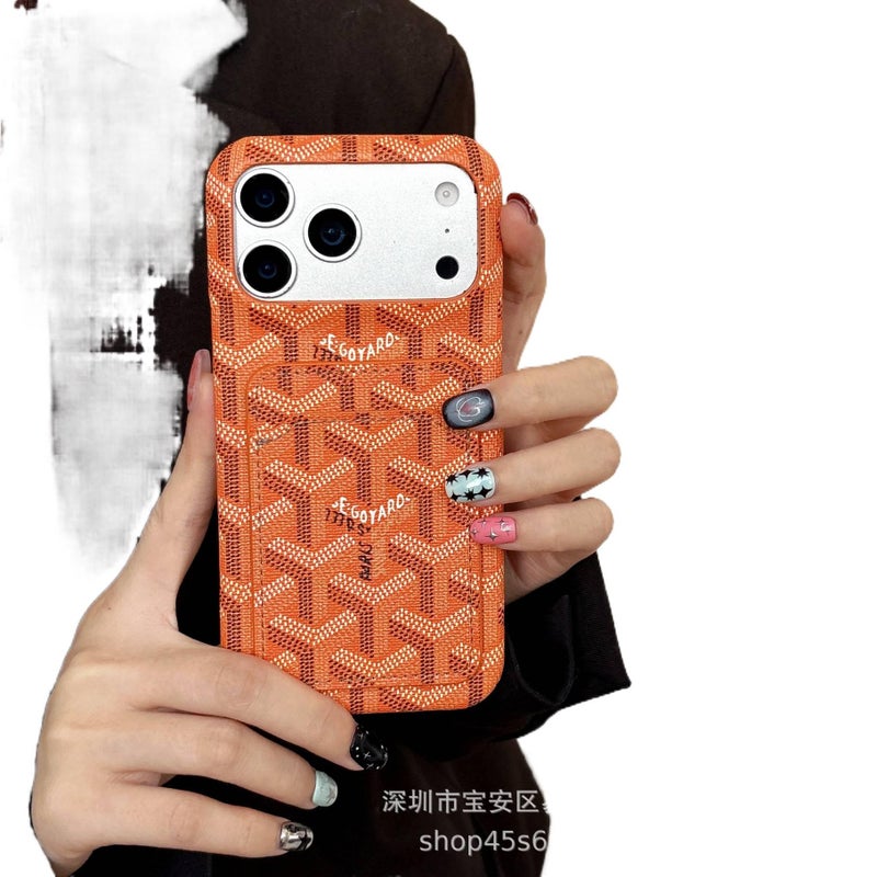 Samsung Galaxy S24 Leather Case Texture in with Card Holder and Half Wrapped Design and Anti Slip Grip in White - Image 3