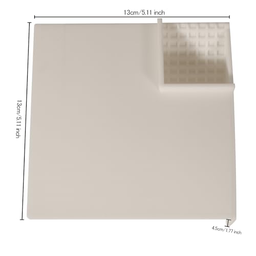 LingoFoto Aquarium Undergravel Fish Tunnel Hide Cave Corner Tank Decorations Under Gravel Viewing Tunnel Fish Cave for Aquarium Hideout (White,Style 8) - Image 3