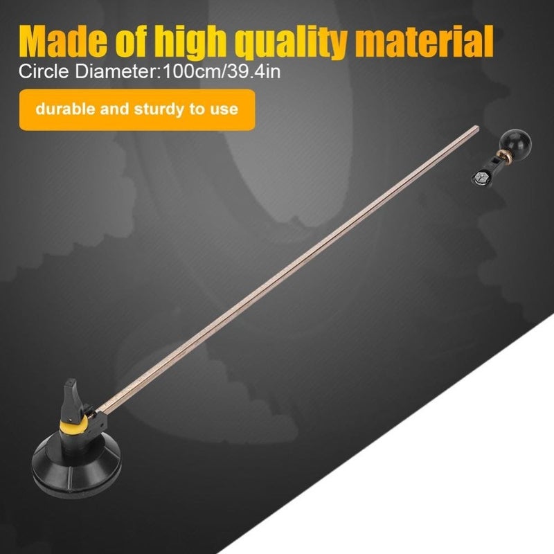 klarako Compasses Type Glass Cutter, 6 Wheel Compasses Circular Cutting Cutter with Suction Cup Circle(100CM) - Image 4