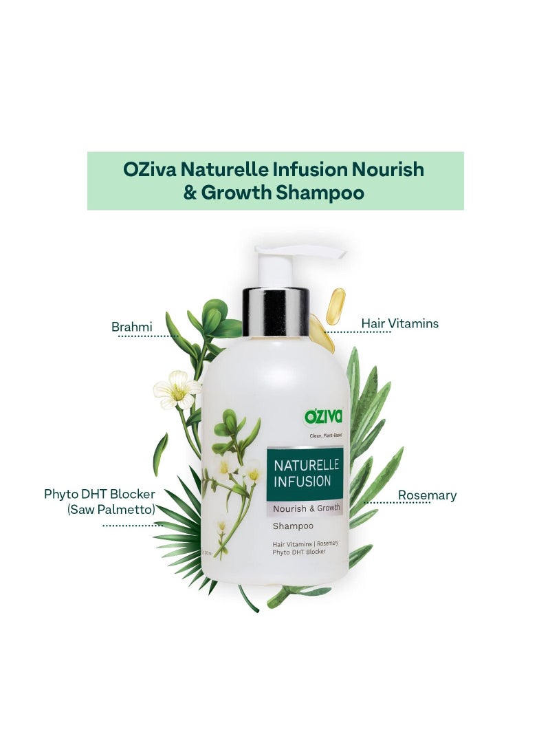 OZiva - OZiva Naturelle Infusion Nourish and Growth Shampoo - Image 1