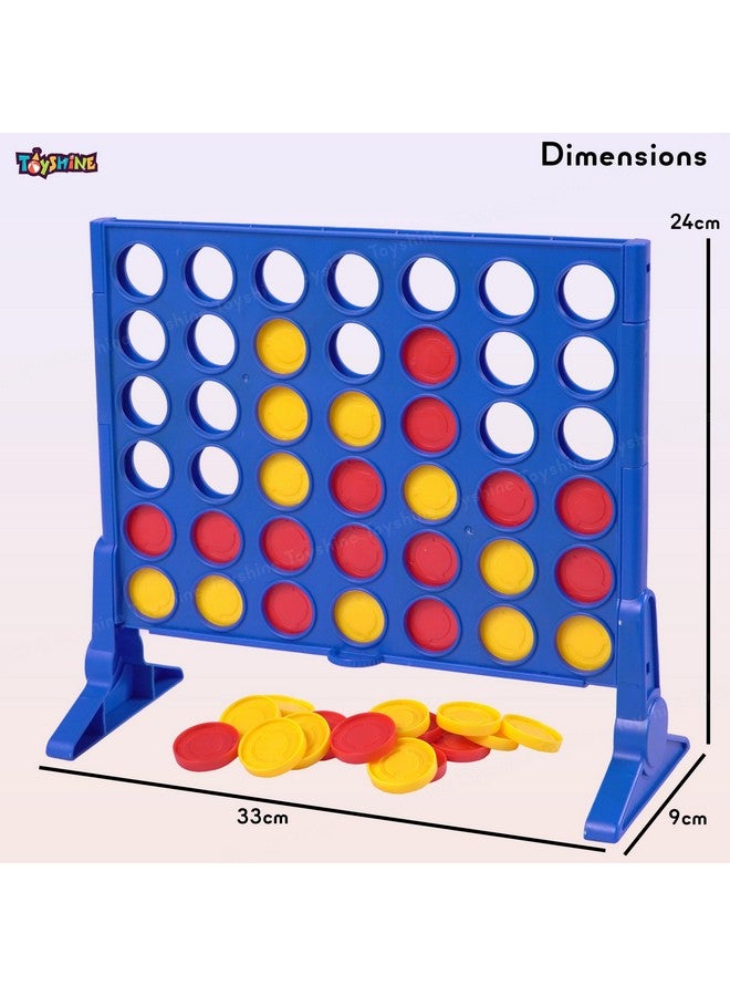 Toyshine 4 in a Row Connect Exciting Strategy Game for 2 Players Indoor Family Fun Game for Adults & Kids - Image 5