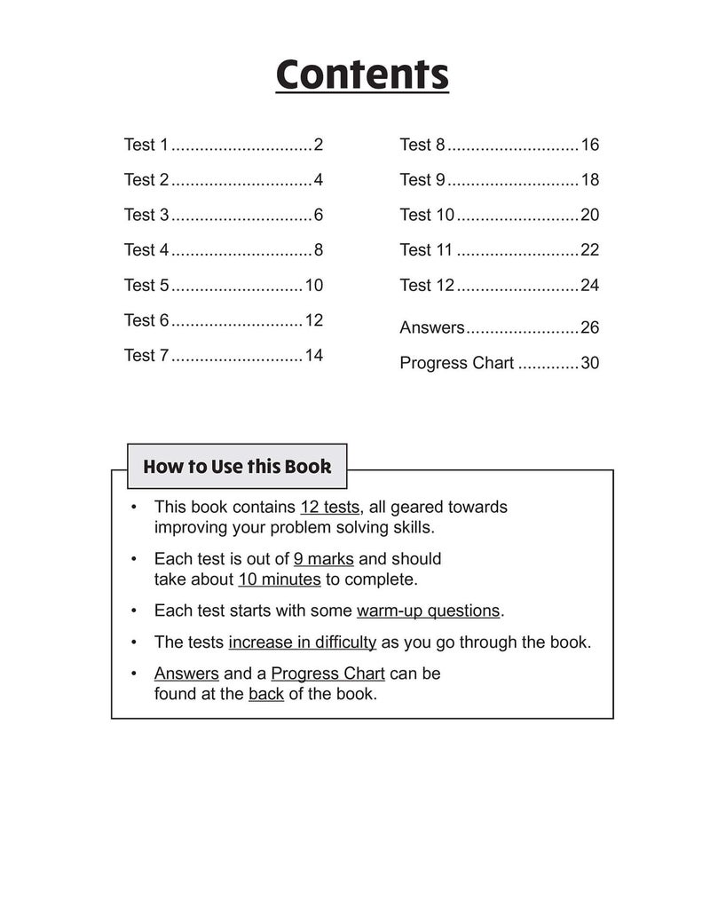 New Ks2 Maths 10Minute Tests Problem Solving Year 3 - Image 1
