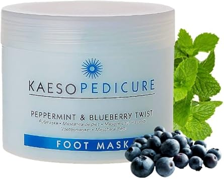 Kaeso Peppermint and Blueberry Twist Foot Mask 450 ml - Image 1