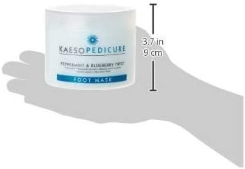 Kaeso Peppermint and Blueberry Twist Foot Mask 450 ml - Image 4