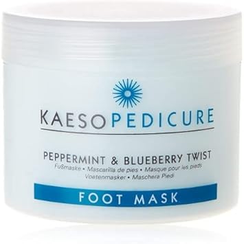 Kaeso Peppermint and Blueberry Twist Foot Mask 450 ml - Image 2