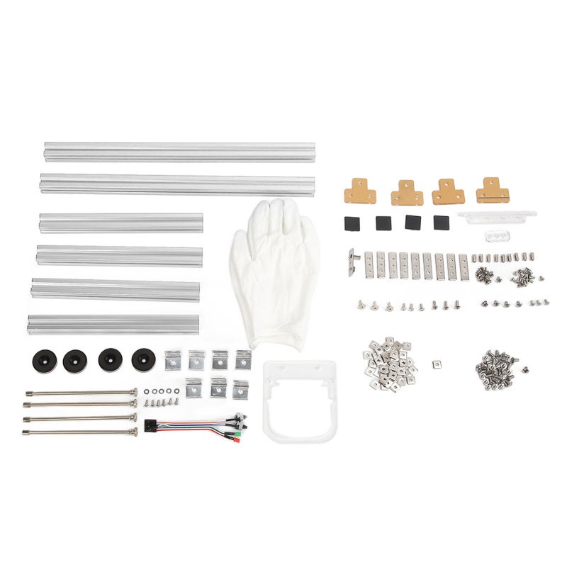 MATX Computer Open Case Bracket Aluminum Silver - Excellent Heat Dissipation Mining Rig Frame For DIY Enthusiasts - Image 3